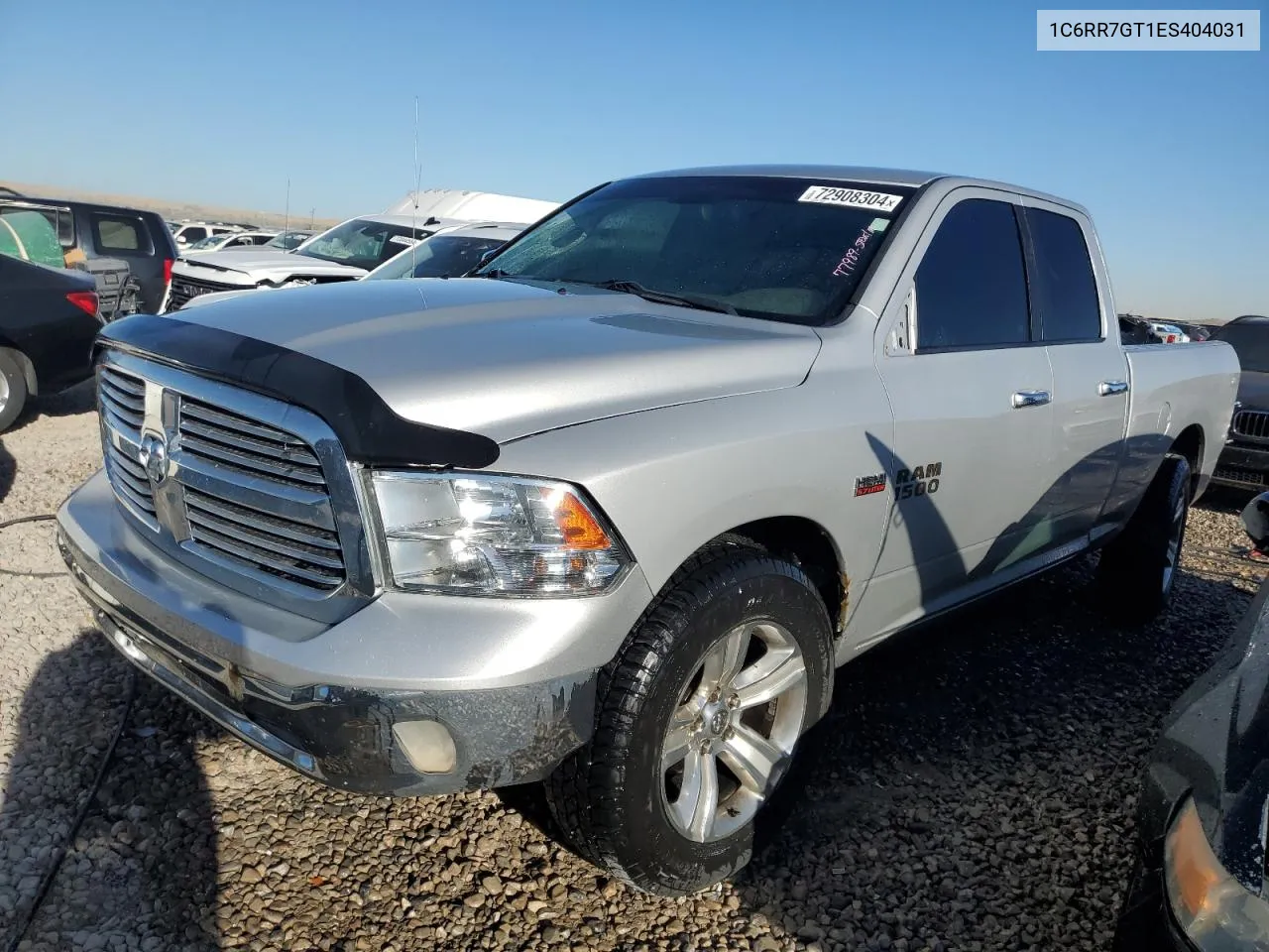 2014 Ram 1500 Slt VIN: 1C6RR7GT1ES404031 Lot: 72908304