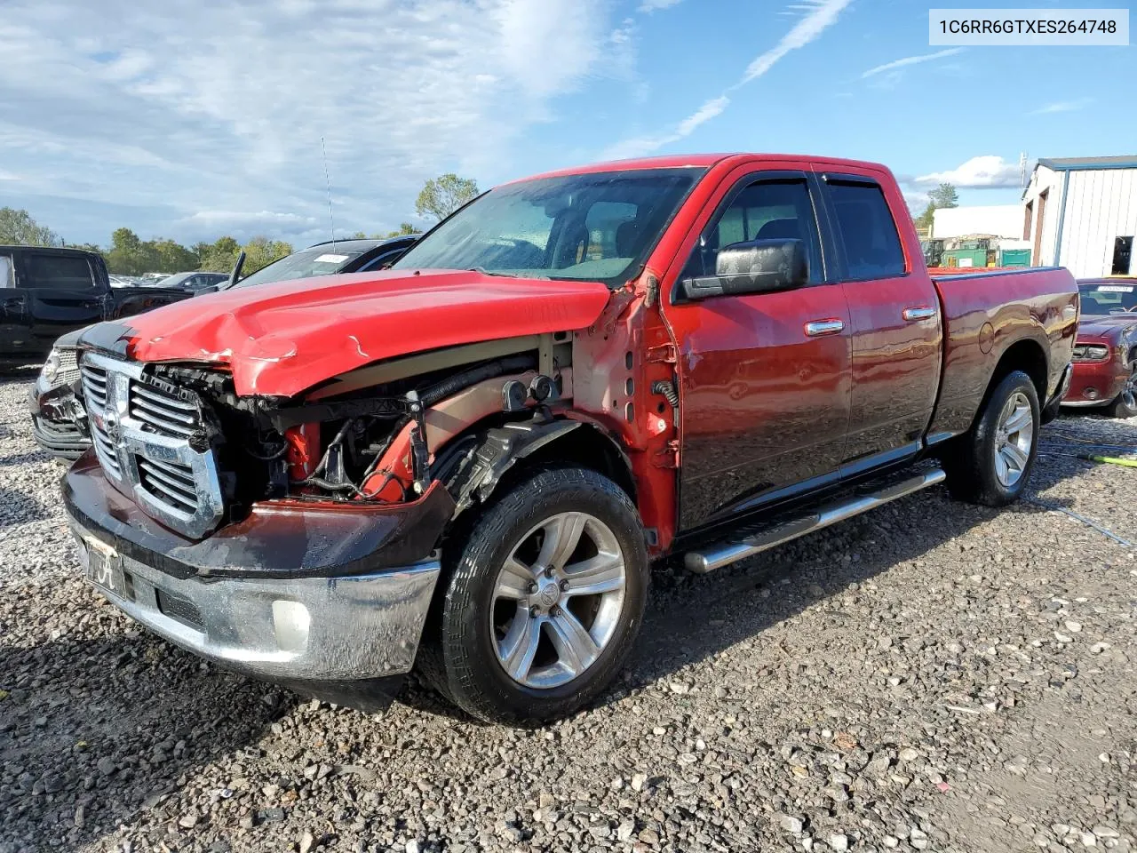 2014 Ram 1500 Slt VIN: 1C6RR6GTXES264748 Lot: 72962644