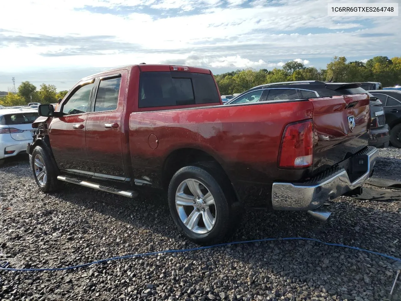 2014 Ram 1500 Slt VIN: 1C6RR6GTXES264748 Lot: 72962644