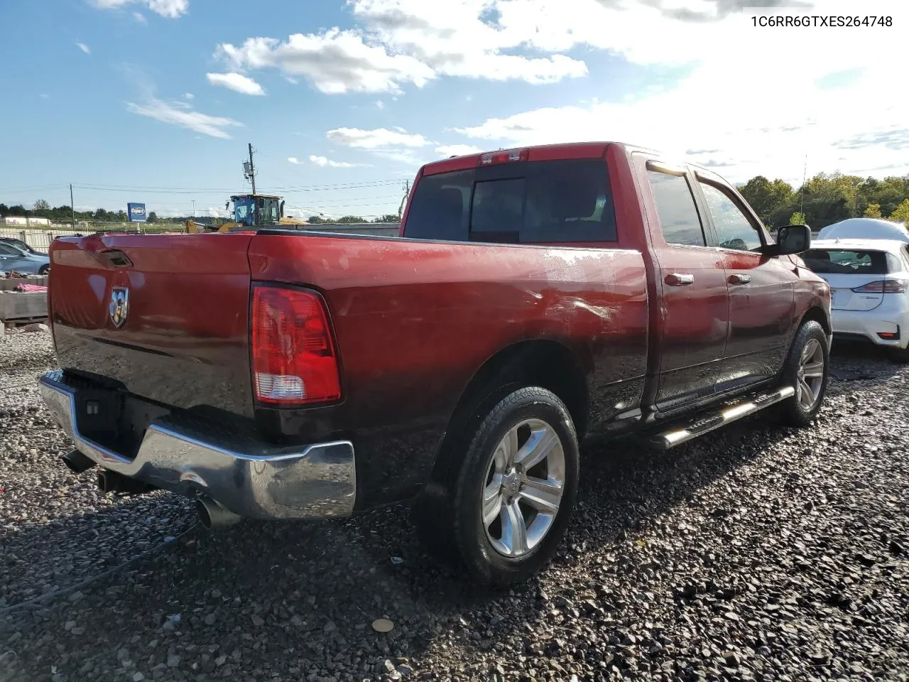 2014 Ram 1500 Slt VIN: 1C6RR6GTXES264748 Lot: 72962644