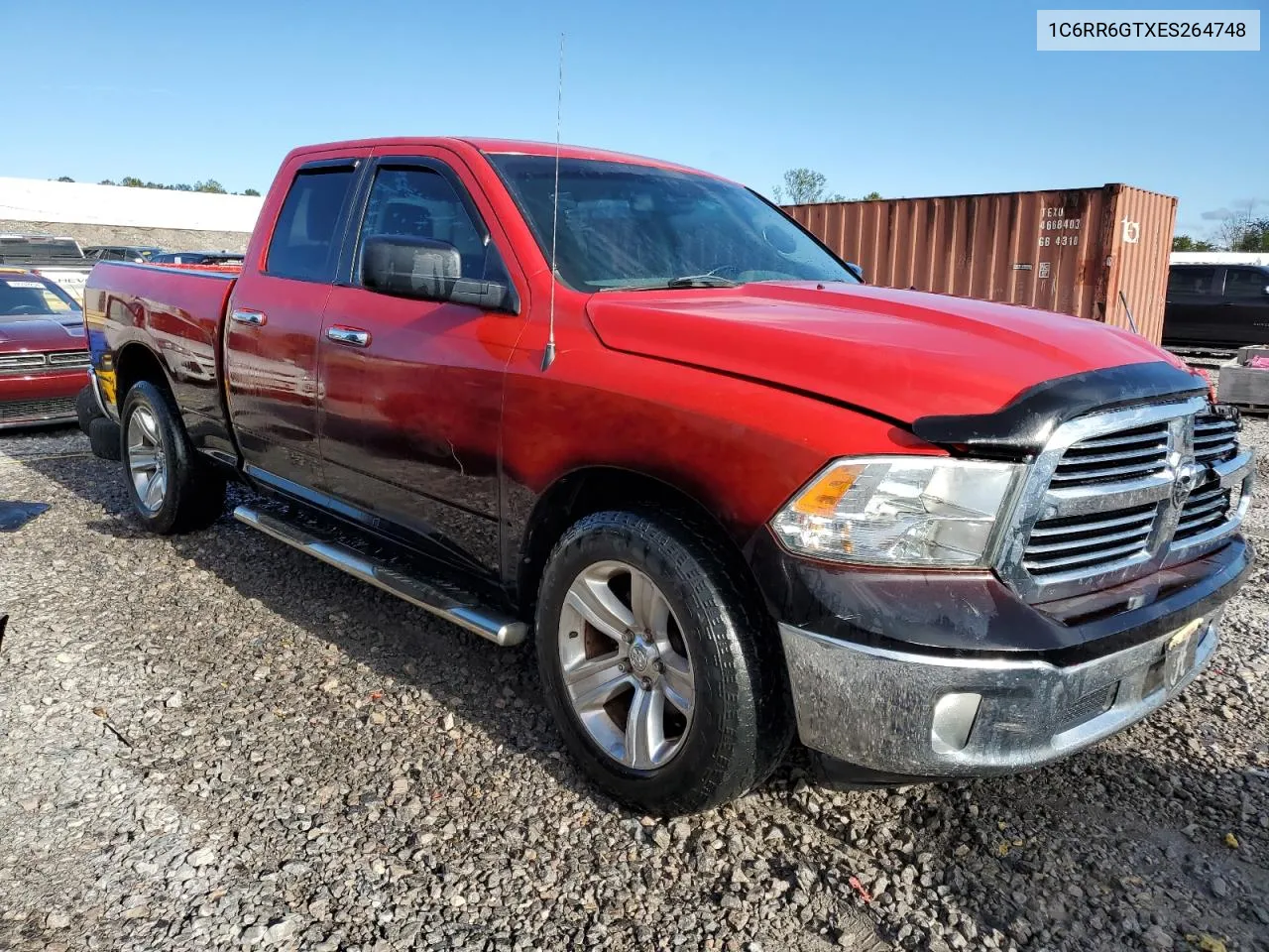 2014 Ram 1500 Slt VIN: 1C6RR6GTXES264748 Lot: 72962644