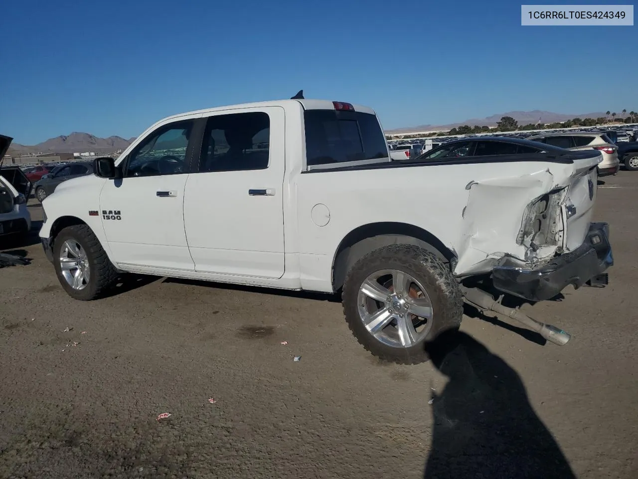 2014 Ram 1500 Slt VIN: 1C6RR6LT0ES424349 Lot: 73054624