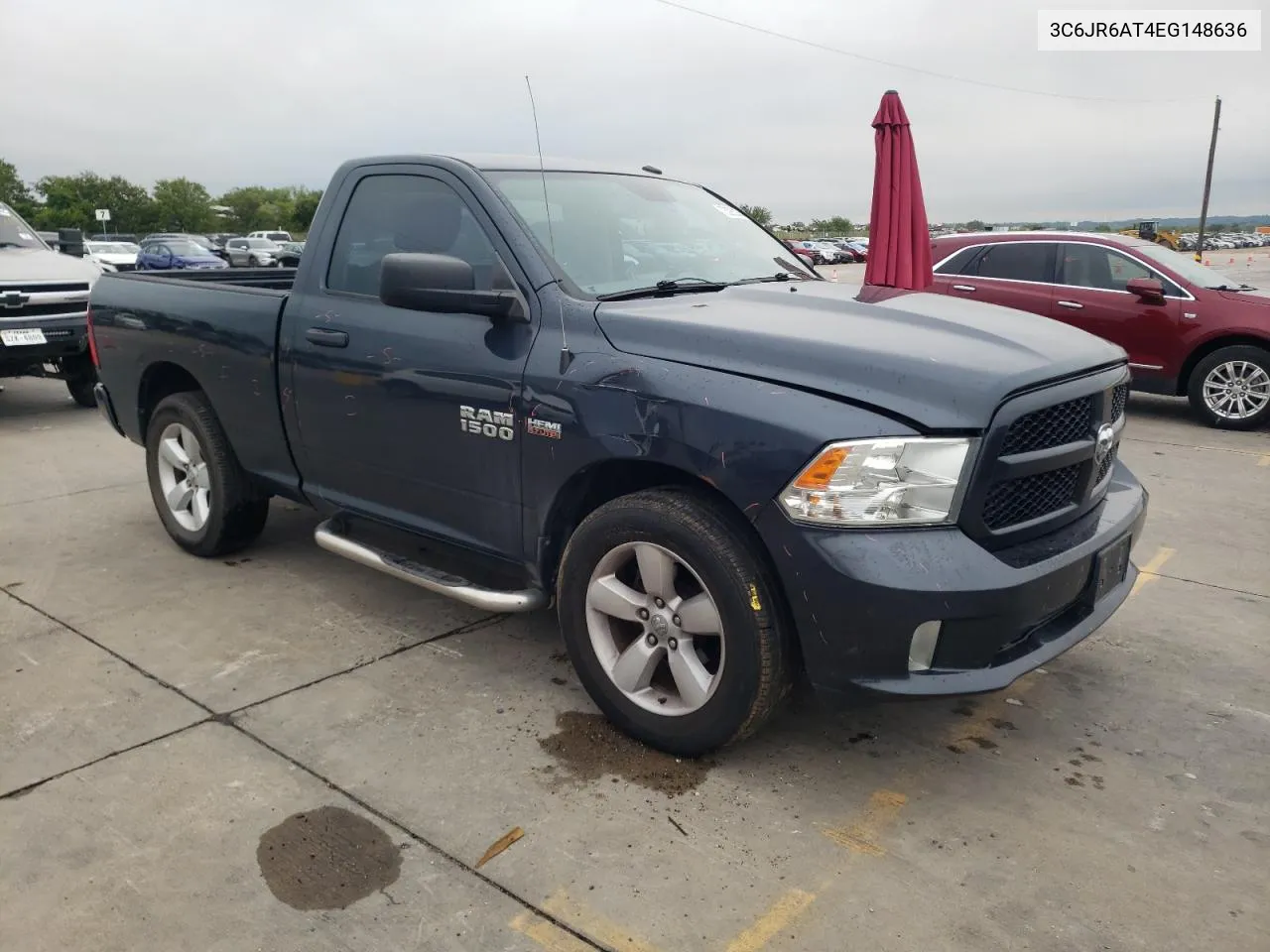 2014 Ram 1500 St VIN: 3C6JR6AT4EG148636 Lot: 73095384