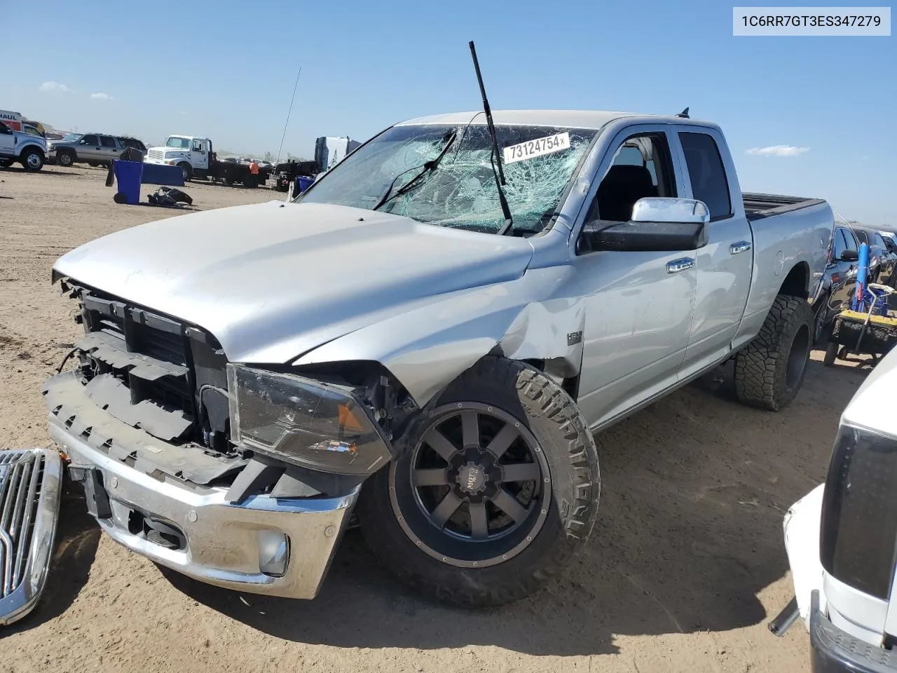 1C6RR7GT3ES347279 2014 Ram 1500 Slt