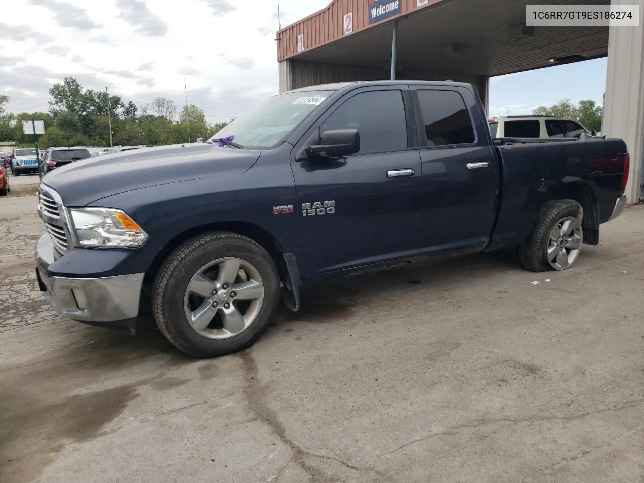 2014 Ram 1500 Slt VIN: 1C6RR7GT9ES186274 Lot: 73134584