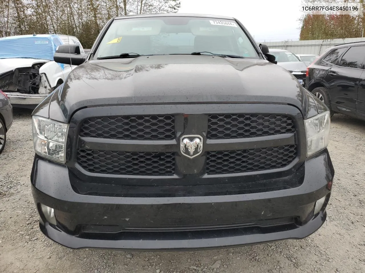 2014 Ram 1500 St VIN: 1C6RR7FG4ES450196 Lot: 73435844