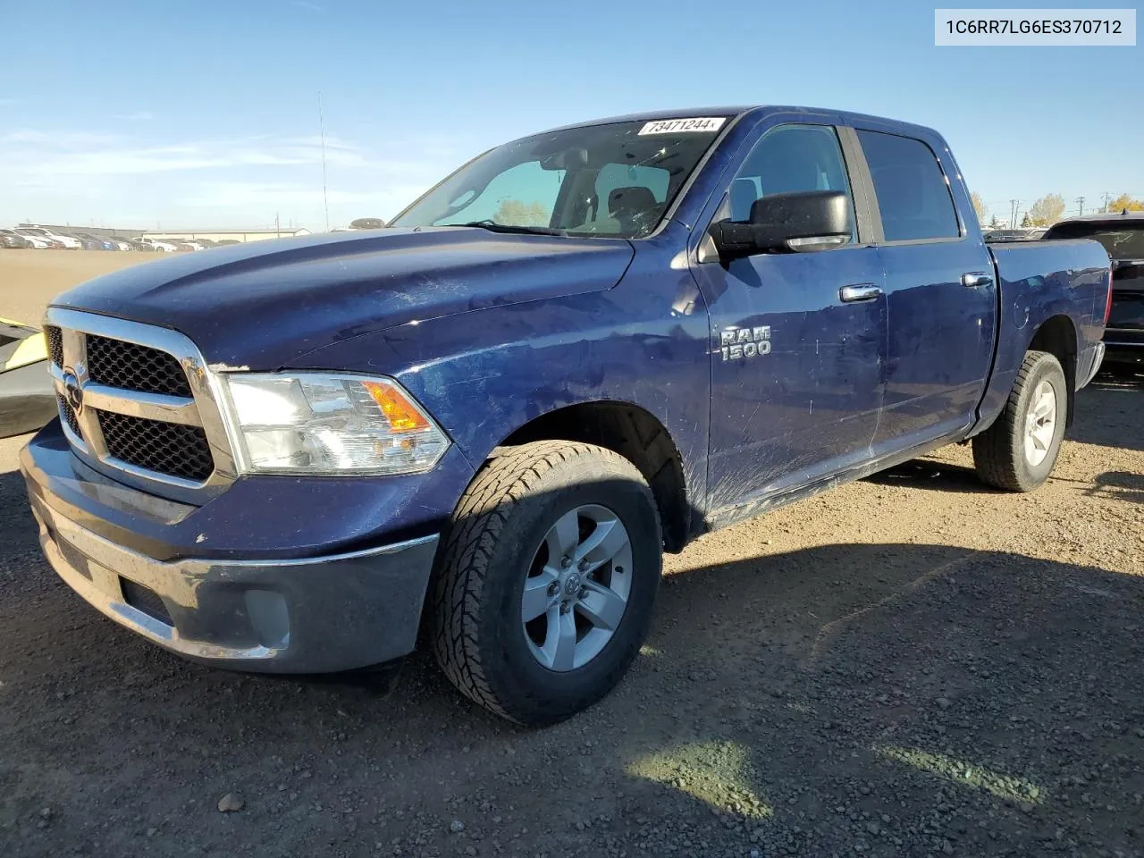 2014 Ram 1500 Slt VIN: 1C6RR7LG6ES370712 Lot: 73471244