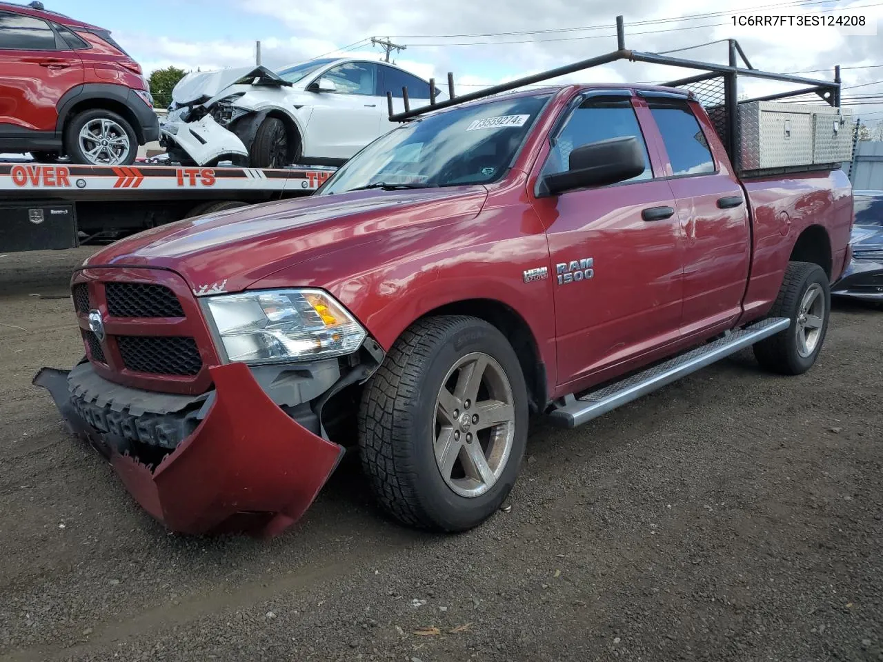 2014 Ram 1500 St VIN: 1C6RR7FT3ES124208 Lot: 73559274