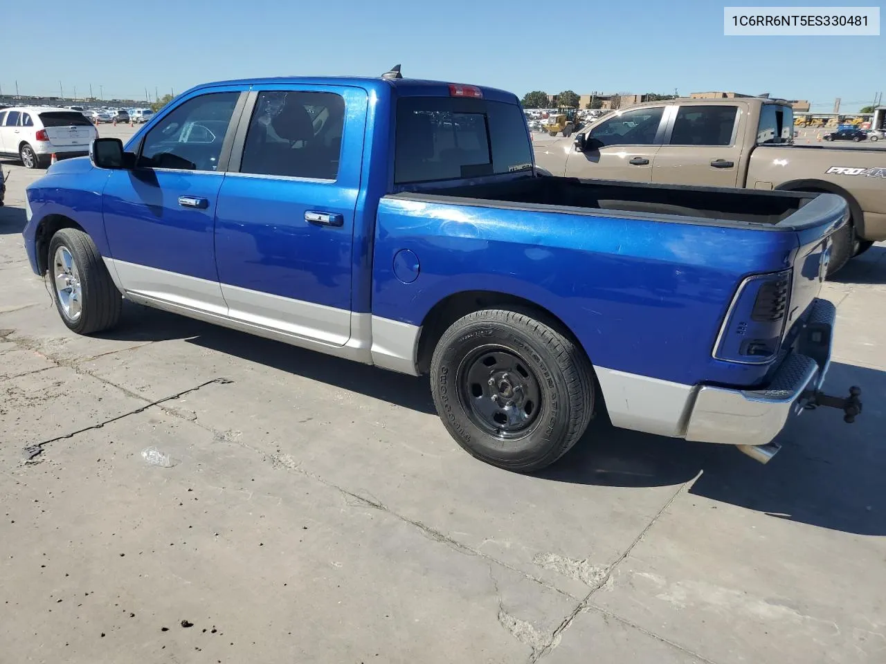 2014 Ram 1500 Laramie VIN: 1C6RR6NT5ES330481 Lot: 73760544