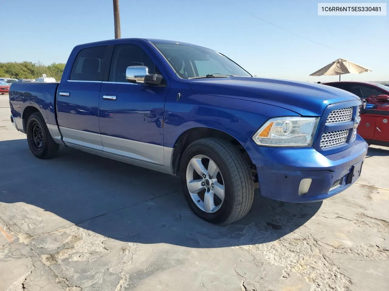 2014 Ram 1500 Laramie VIN: 1C6RR6NT5ES330481 Lot: 73760544