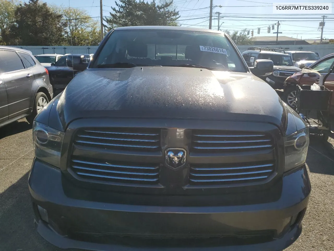 2014 Ram 1500 Sport VIN: 1C6RR7MT7ES339240 Lot: 73826614