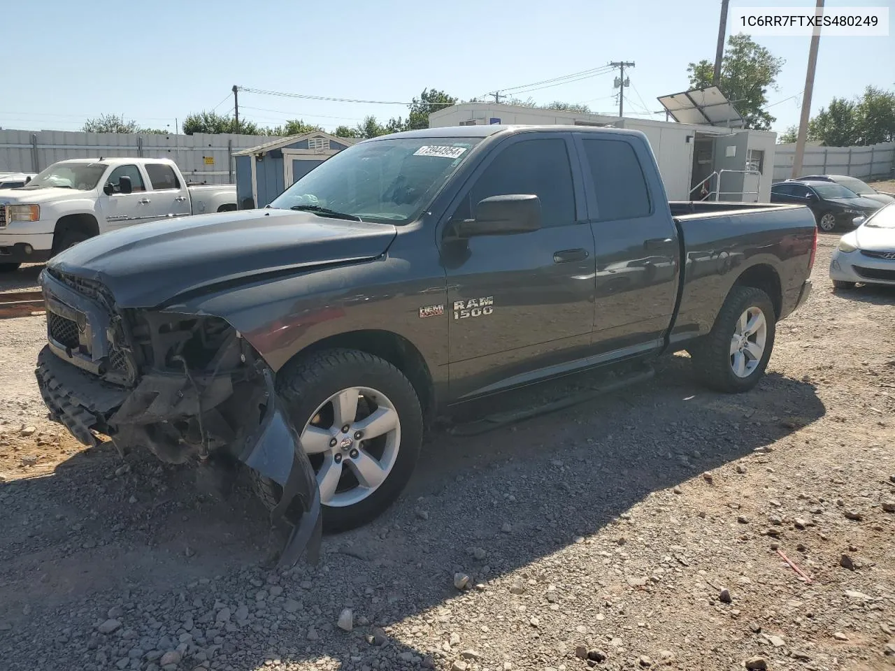 2014 Ram 1500 St VIN: 1C6RR7FTXES480249 Lot: 73944954