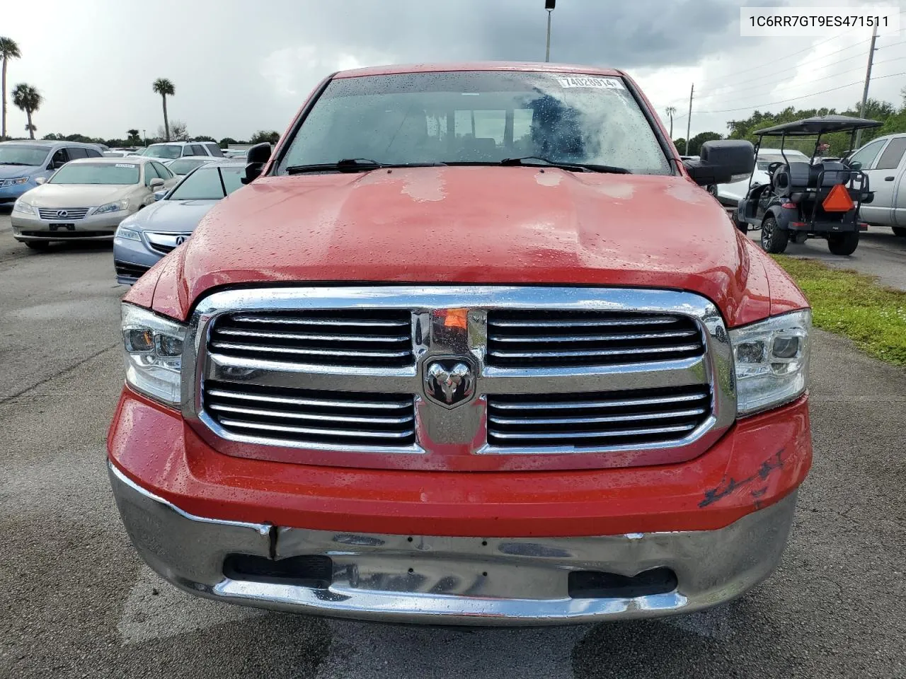 2014 Ram 1500 Slt VIN: 1C6RR7GT9ES471511 Lot: 74028914