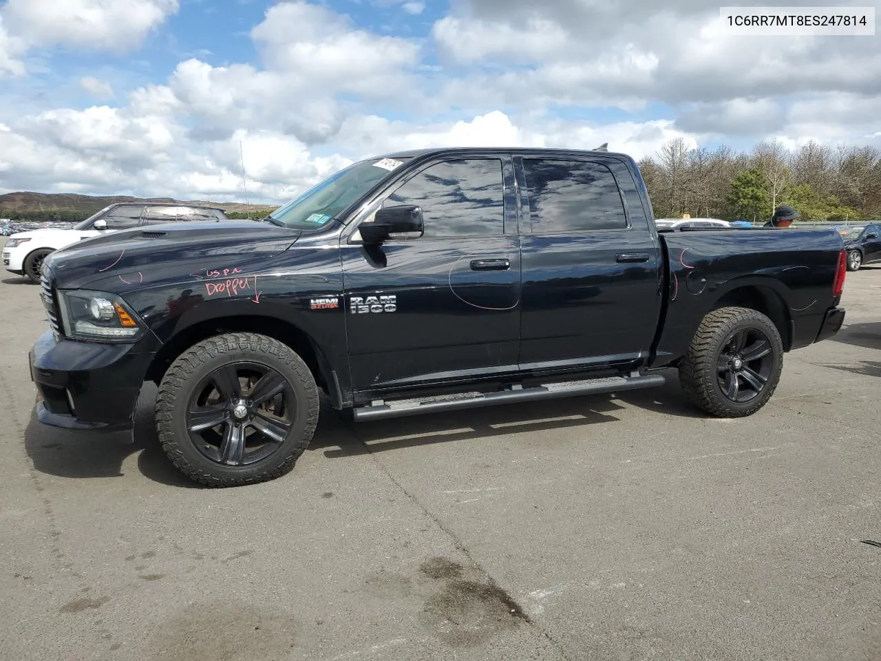 2014 Ram 1500 Sport VIN: 1C6RR7MT8ES247814 Lot: 74146764