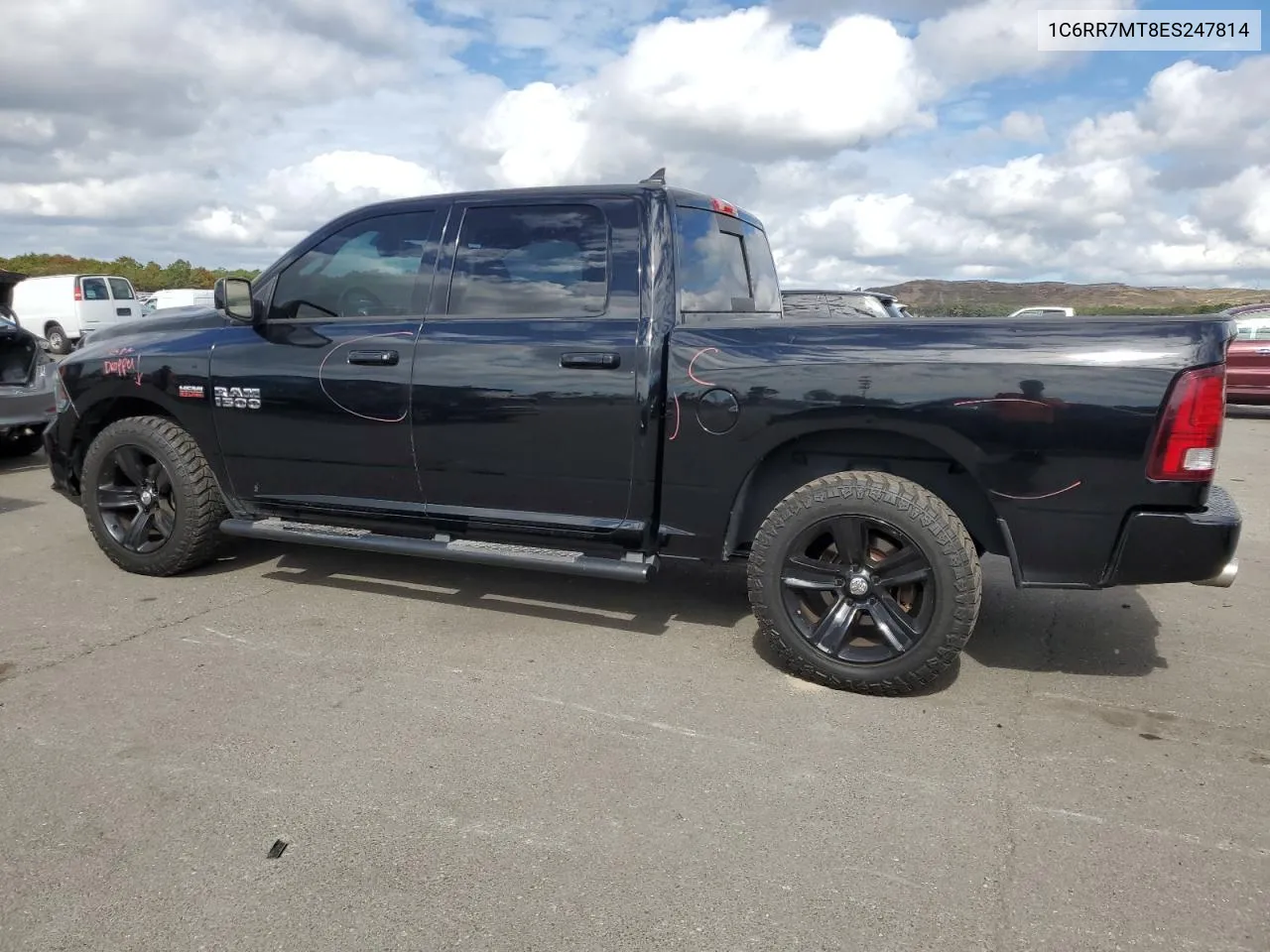 2014 Ram 1500 Sport VIN: 1C6RR7MT8ES247814 Lot: 74146764