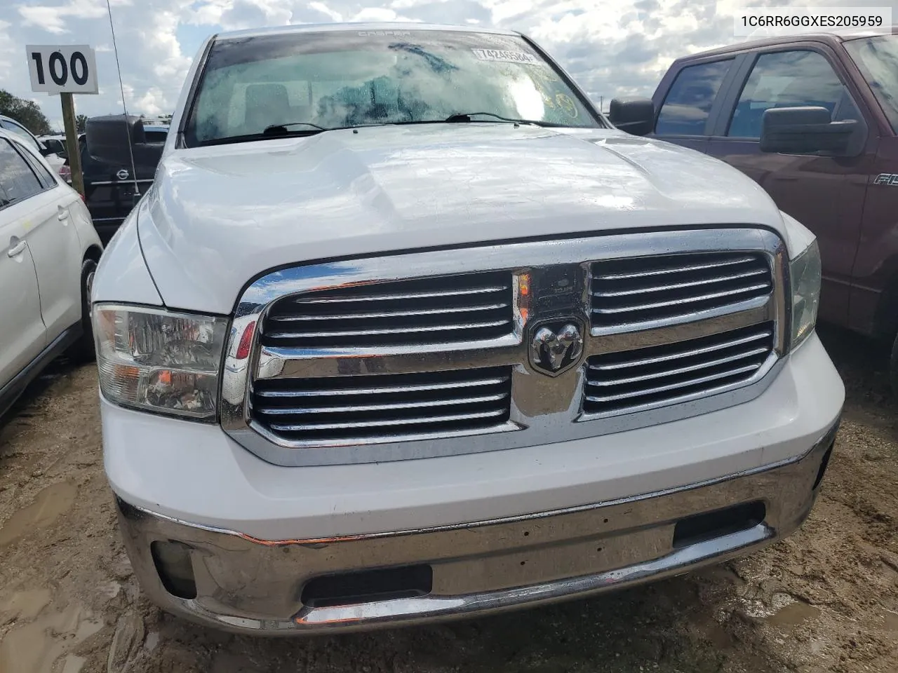 2014 Ram 1500 Slt VIN: 1C6RR6GGXES205959 Lot: 74246584