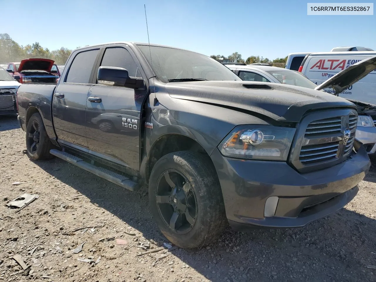 2014 Ram 1500 Sport VIN: 1C6RR7MT6ES352867 Lot: 74342104