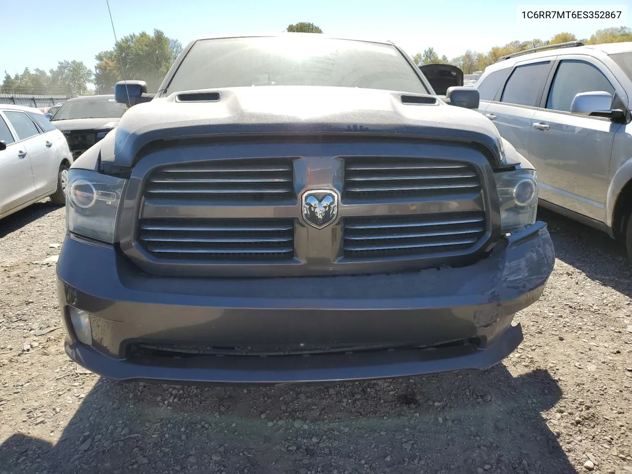 2014 Ram 1500 Sport VIN: 1C6RR7MT6ES352867 Lot: 74342104