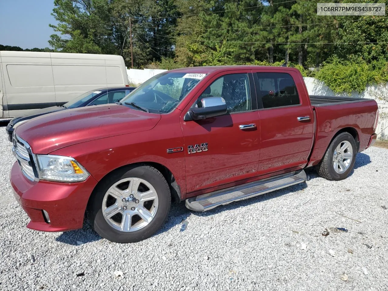 2014 Ram 1500 Longhorn VIN: 1C6RR7PM9ES438727 Lot: 74496574