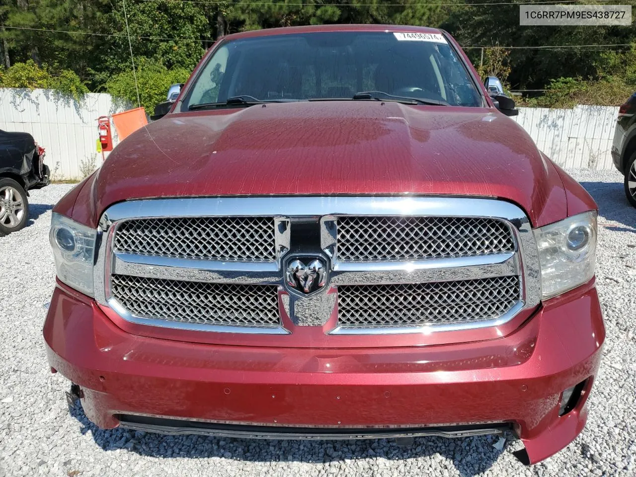 2014 Ram 1500 Longhorn VIN: 1C6RR7PM9ES438727 Lot: 74496574