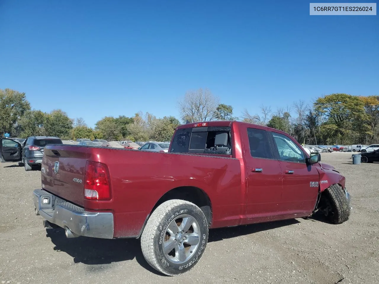 2014 Ram 1500 Slt VIN: 1C6RR7GT1ES226024 Lot: 74498904