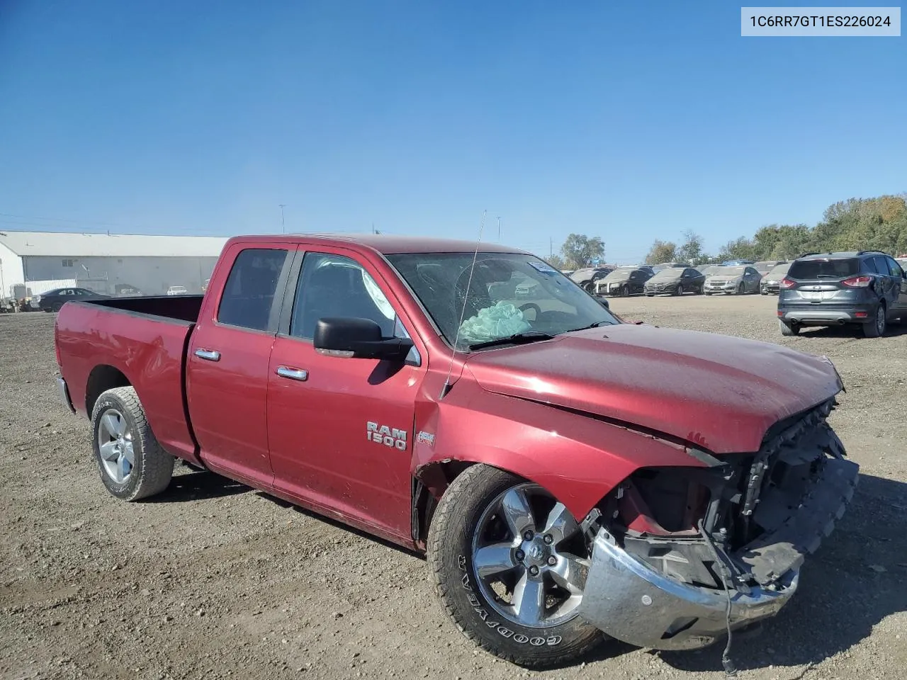 2014 Ram 1500 Slt VIN: 1C6RR7GT1ES226024 Lot: 74498904