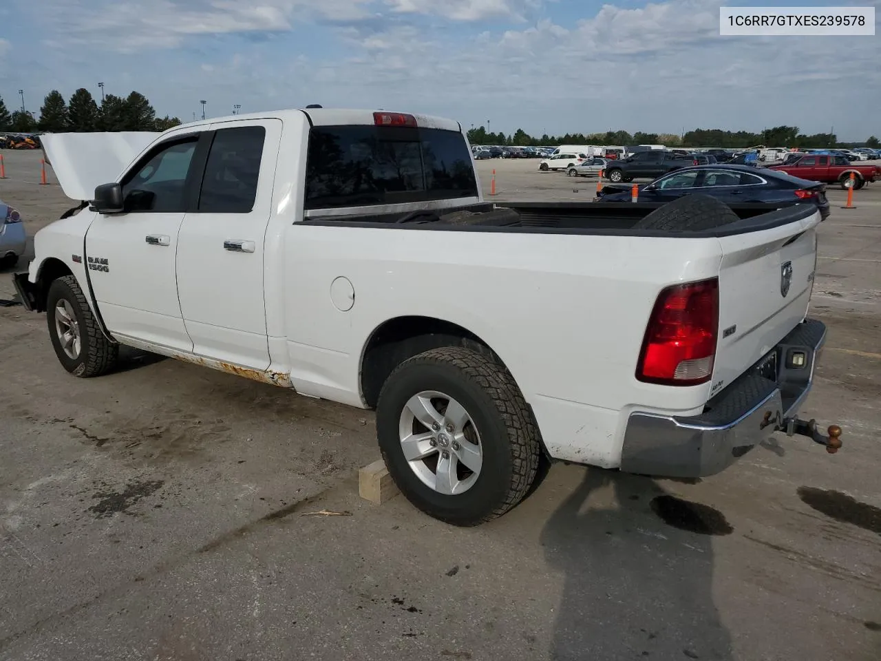 2014 Ram 1500 Slt VIN: 1C6RR7GTXES239578 Lot: 74702034