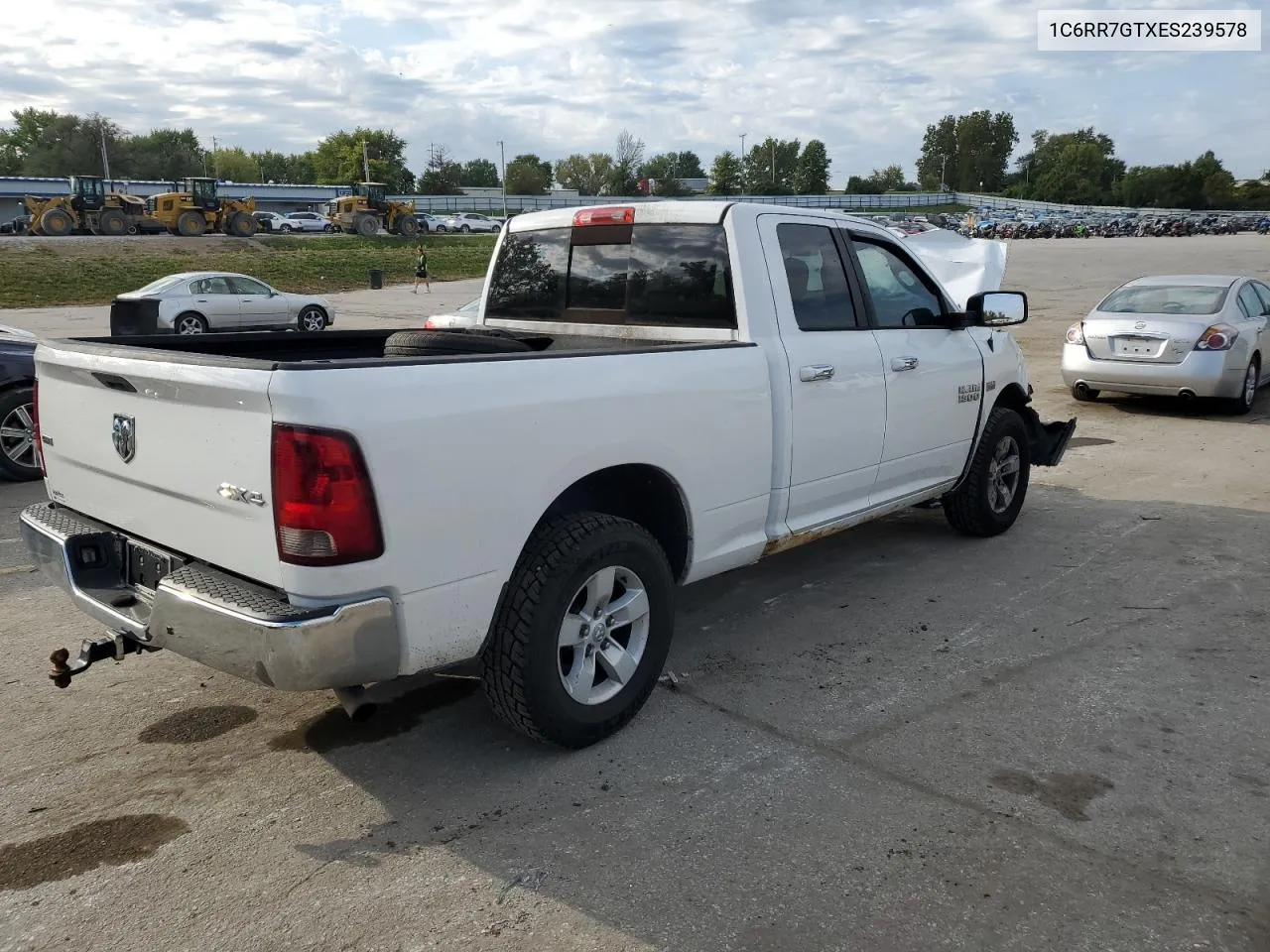 2014 Ram 1500 Slt VIN: 1C6RR7GTXES239578 Lot: 74702034