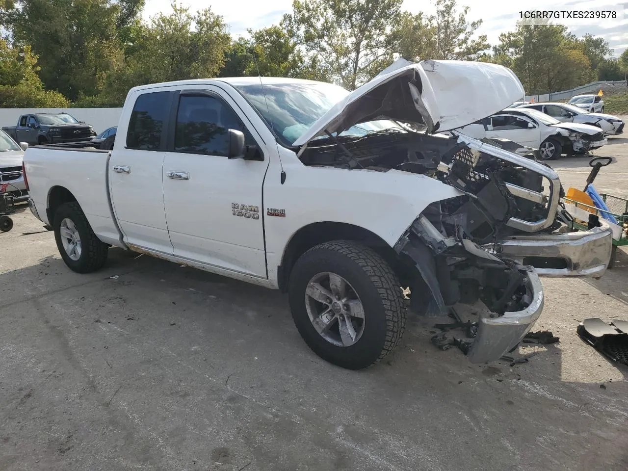 2014 Ram 1500 Slt VIN: 1C6RR7GTXES239578 Lot: 74702034