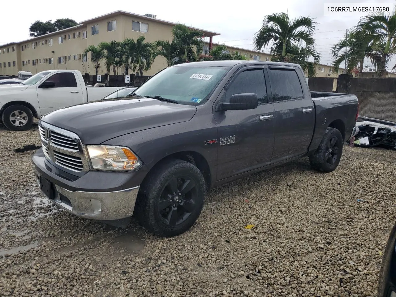 2014 Ram 1500 Slt VIN: 1C6RR7LM6ES417680 Lot: 74810714