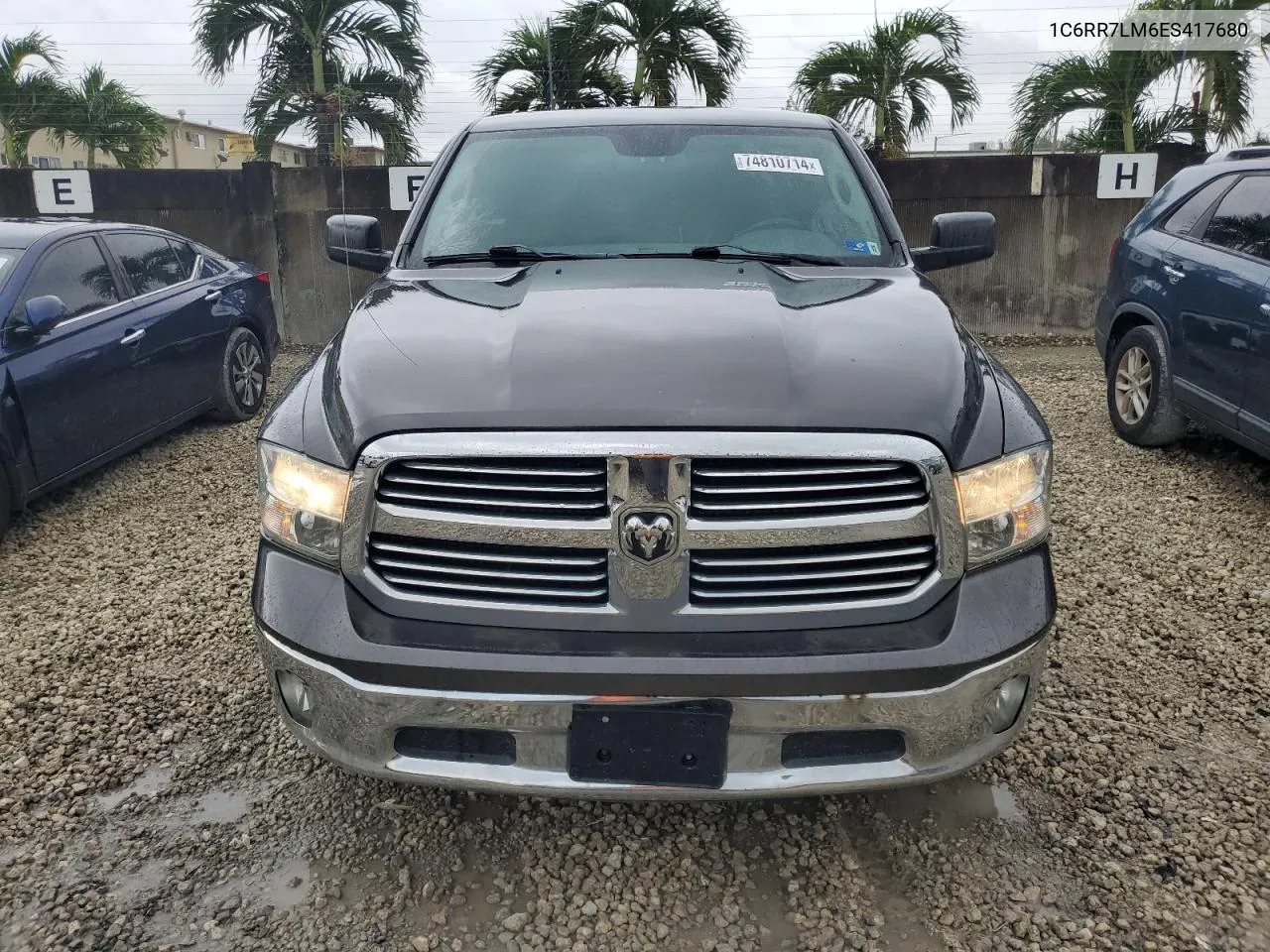 2014 Ram 1500 Slt VIN: 1C6RR7LM6ES417680 Lot: 74810714