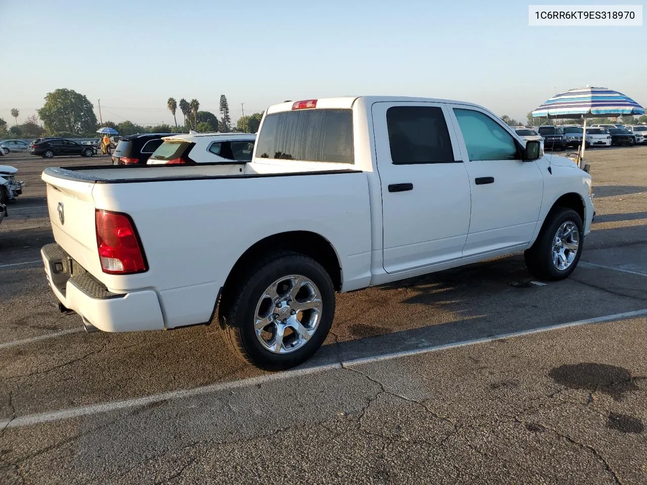 2014 Ram 1500 St VIN: 1C6RR6KT9ES318970 Lot: 74813524