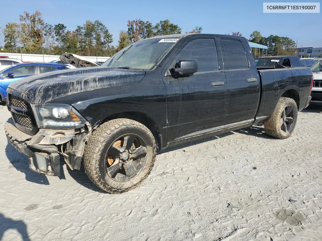 2014 Ram 1500 St VIN: 1C6RR6FT1ES190007 Lot: 74939434