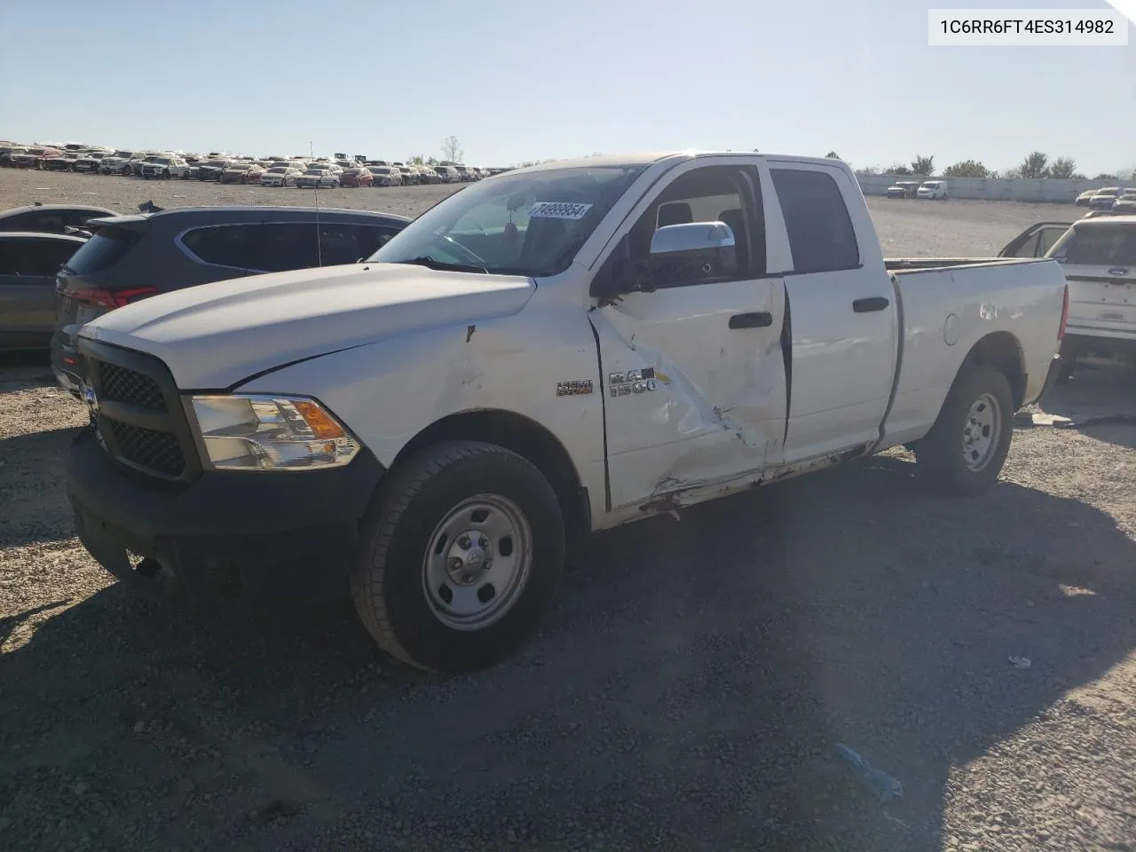 2014 Ram 1500 St VIN: 1C6RR6FT4ES314982 Lot: 74999954