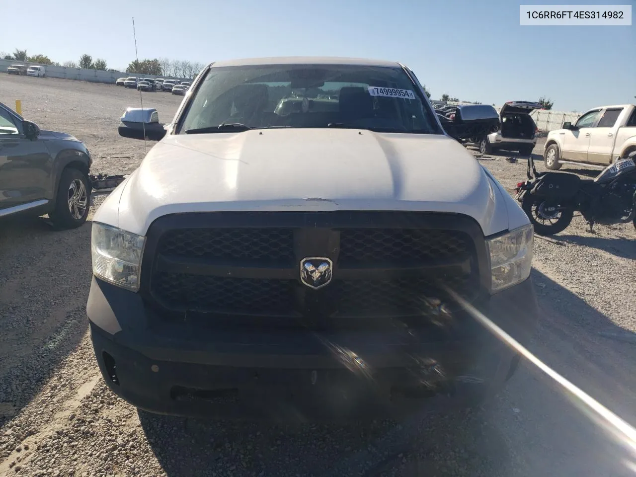 2014 Ram 1500 St VIN: 1C6RR6FT4ES314982 Lot: 74999954