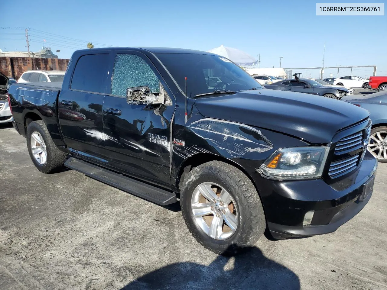 2014 Ram 1500 Sport VIN: 1C6RR6MT2ES366761 Lot: 75032984