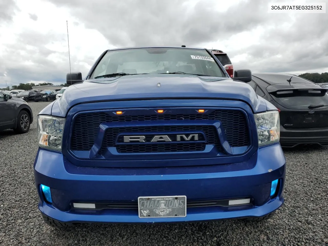 2014 Ram 1500 St VIN: 3C6JR7AT5EG325152 Lot: 75133044