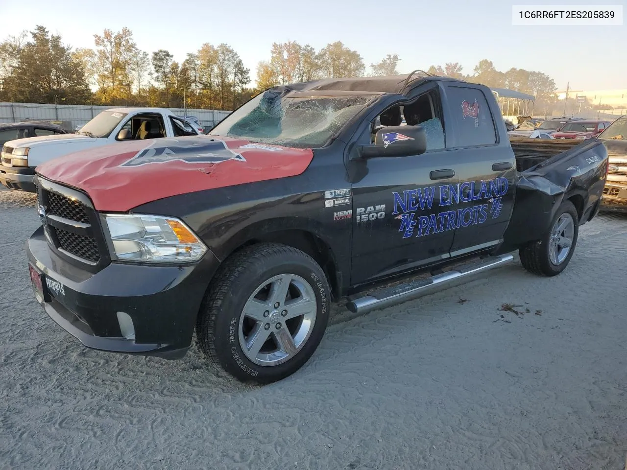 2014 Ram 1500 St VIN: 1C6RR6FT2ES205839 Lot: 75137584