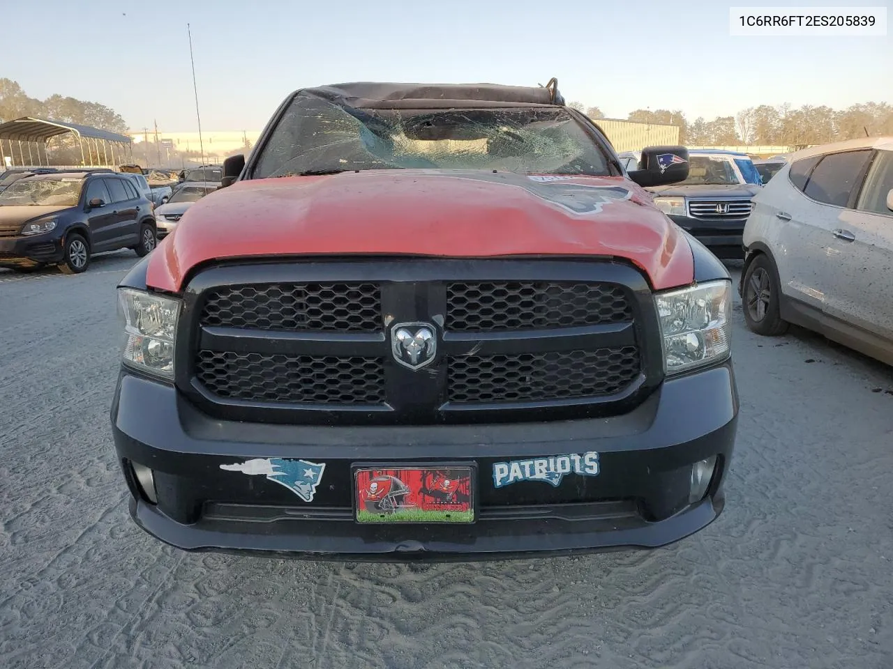 2014 Ram 1500 St VIN: 1C6RR6FT2ES205839 Lot: 75137584