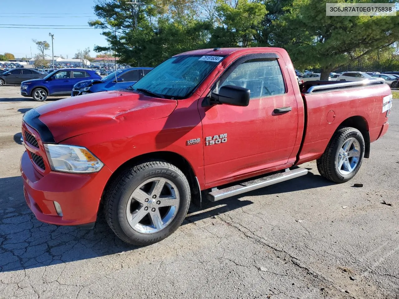 2014 Ram 1500 St VIN: 3C6JR7AT0EG175838 Lot: 75191634