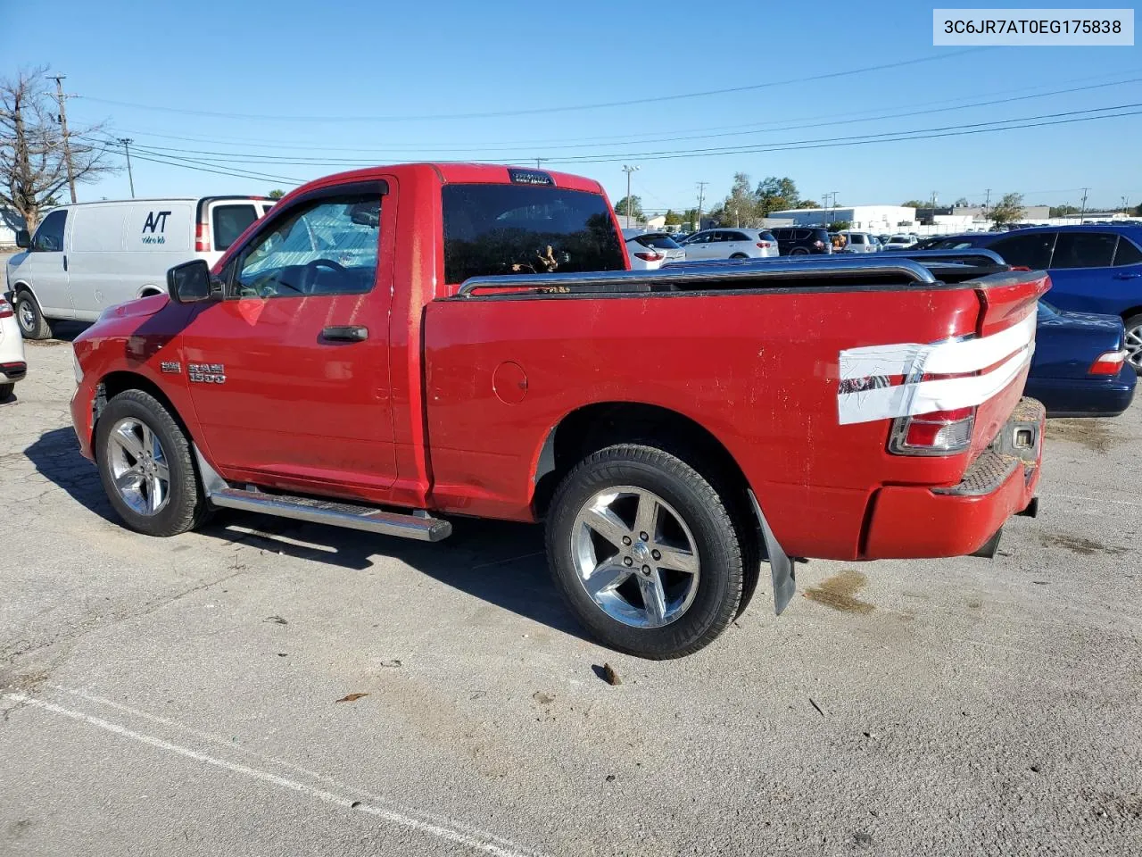 2014 Ram 1500 St VIN: 3C6JR7AT0EG175838 Lot: 75191634