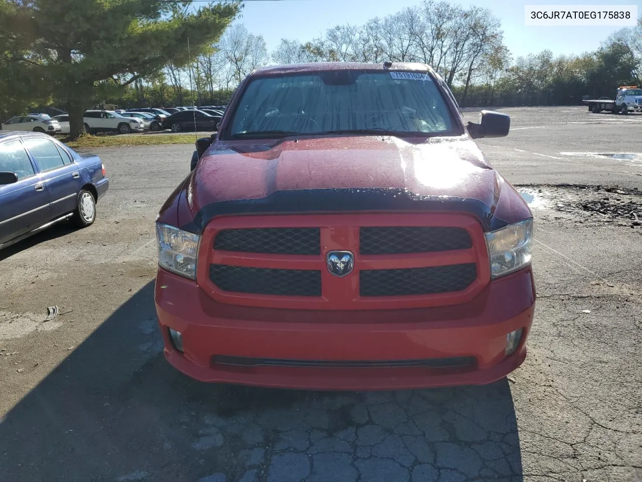 2014 Ram 1500 St VIN: 3C6JR7AT0EG175838 Lot: 75191634