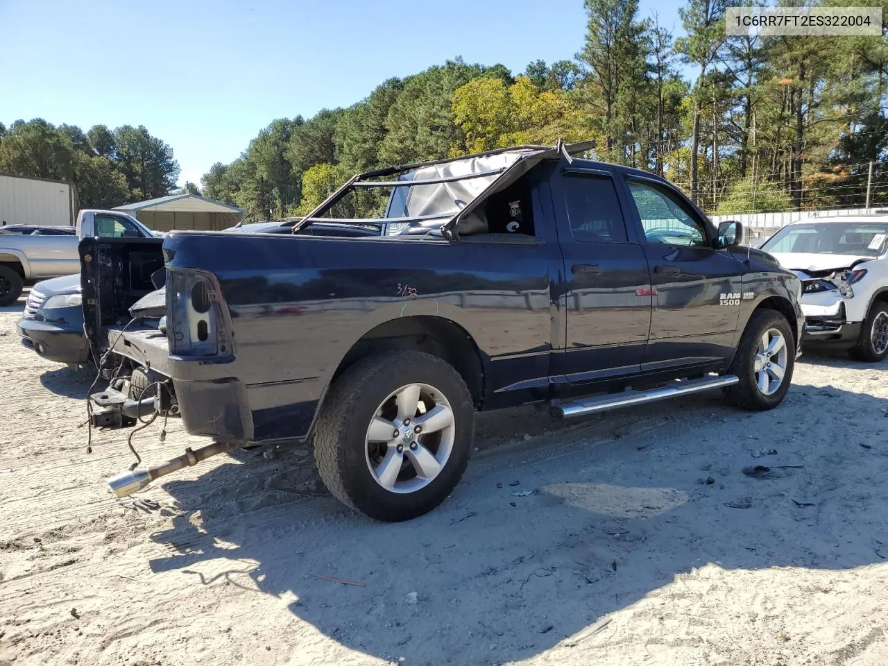 2014 Ram 1500 St VIN: 1C6RR7FT2ES322004 Lot: 75199394