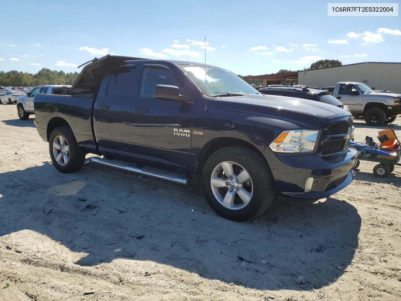 2014 Ram 1500 St VIN: 1C6RR7FT2ES322004 Lot: 75199394