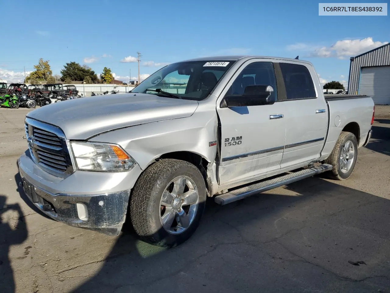 2014 Ram 1500 Slt VIN: 1C6RR7LT8ES438392 Lot: 75213514