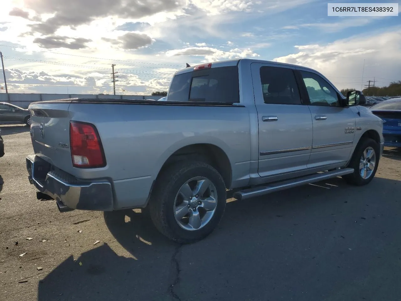 2014 Ram 1500 Slt VIN: 1C6RR7LT8ES438392 Lot: 75213514