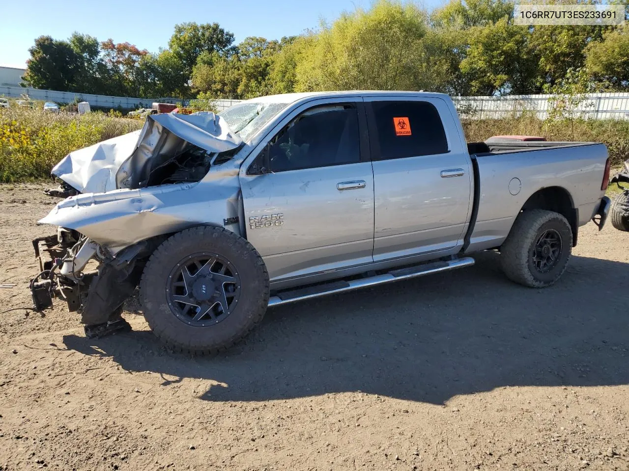 2014 Ram 1500 Sport VIN: 1C6RR7UT3ES233691 Lot: 75276194