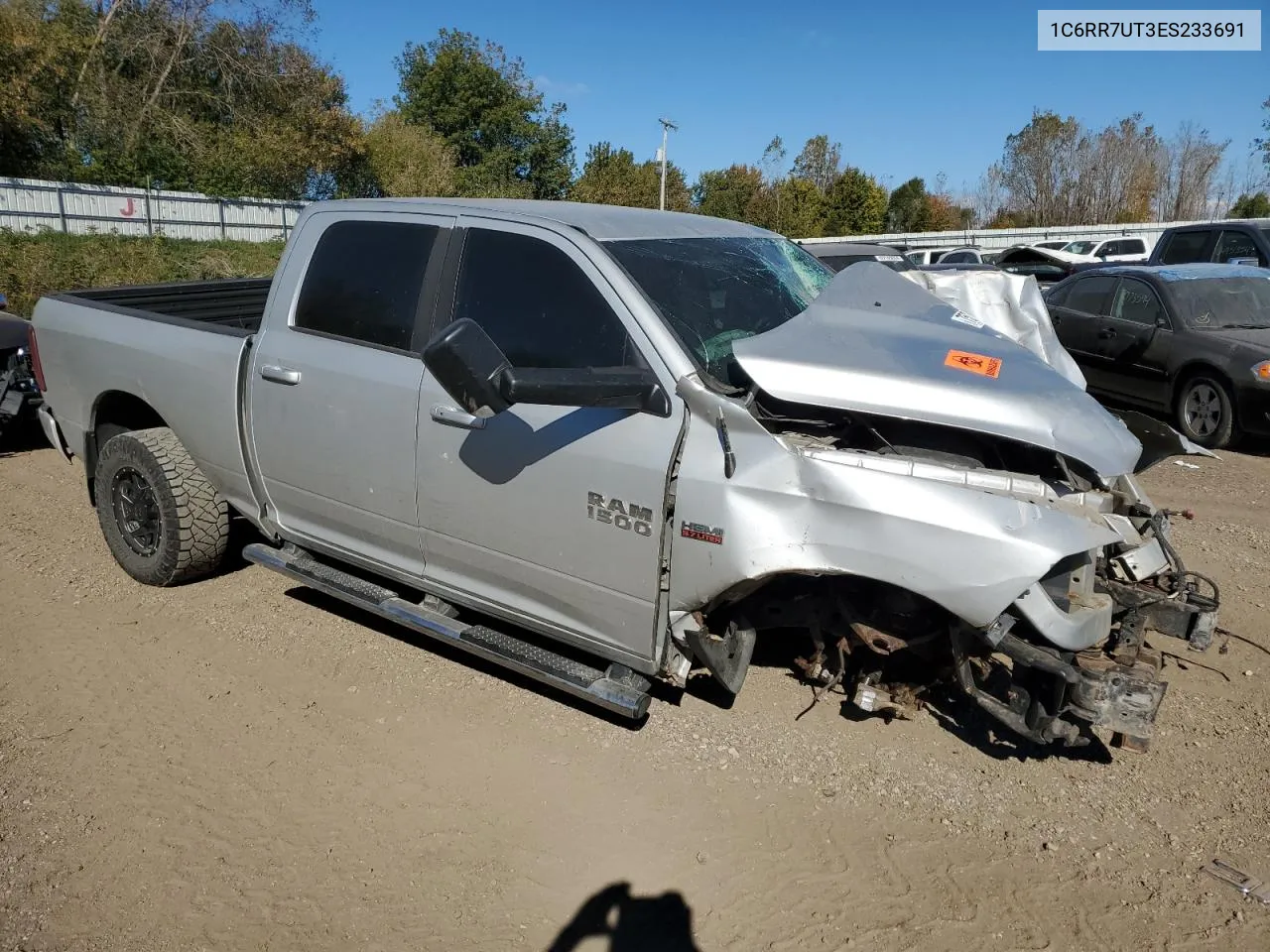 2014 Ram 1500 Sport VIN: 1C6RR7UT3ES233691 Lot: 75276194