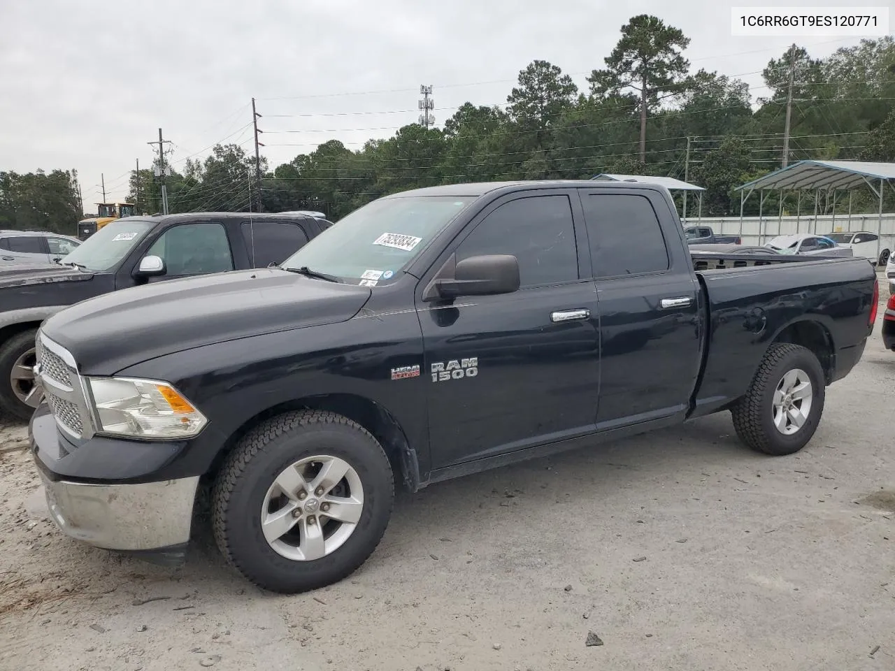 2014 Ram 1500 Slt VIN: 1C6RR6GT9ES120771 Lot: 75293834