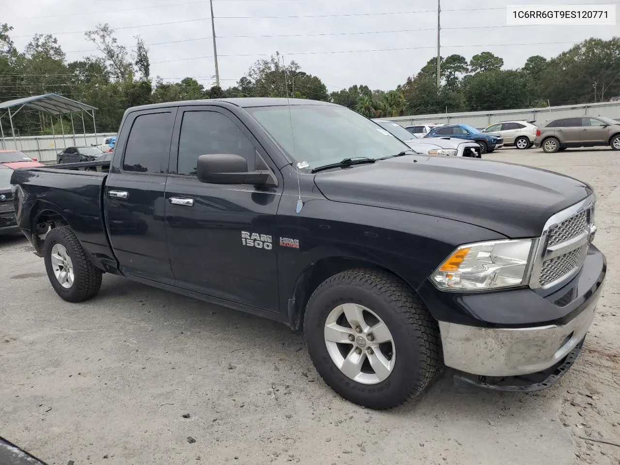 2014 Ram 1500 Slt VIN: 1C6RR6GT9ES120771 Lot: 75293834